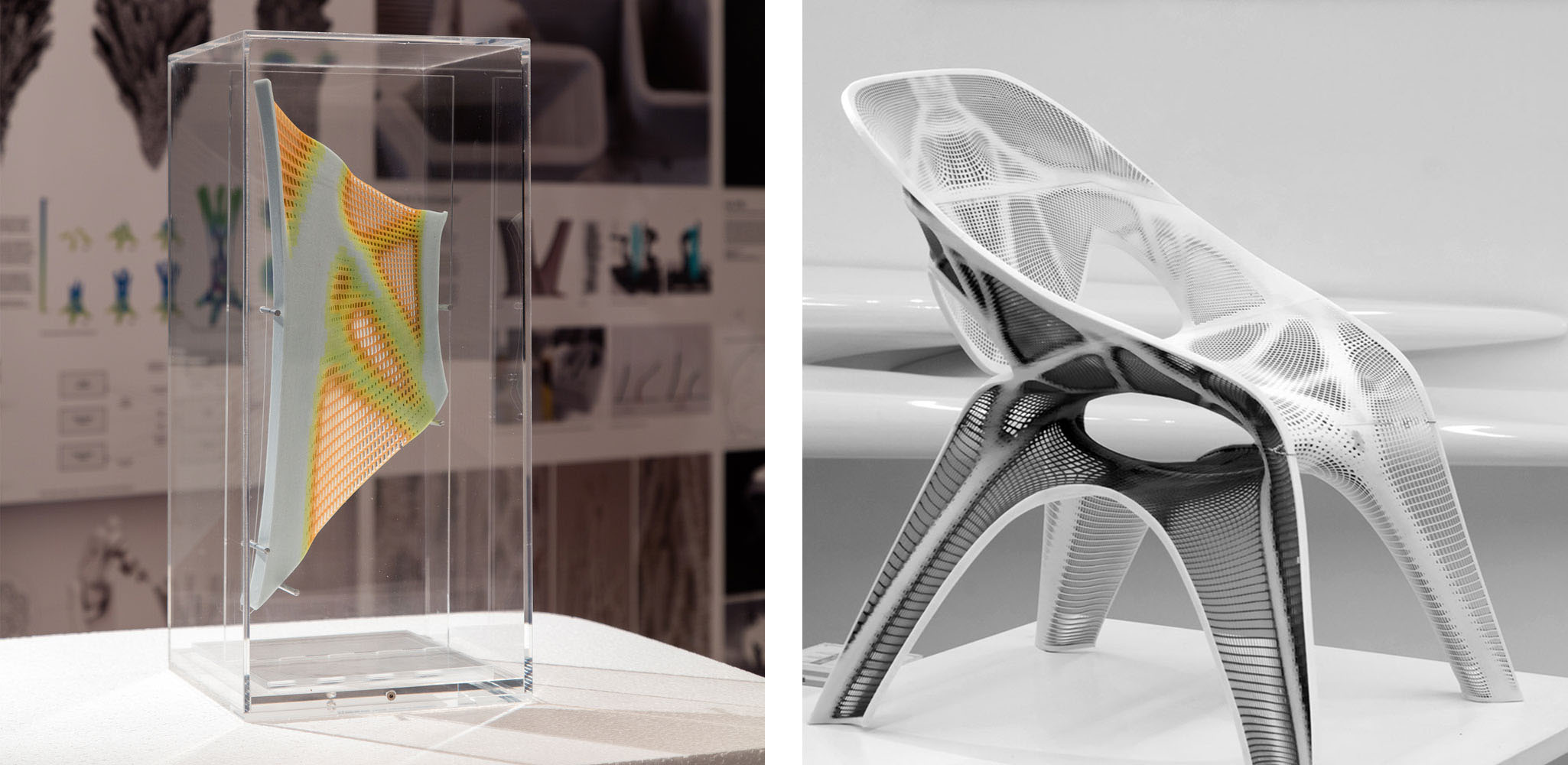 3D印刷的椅子